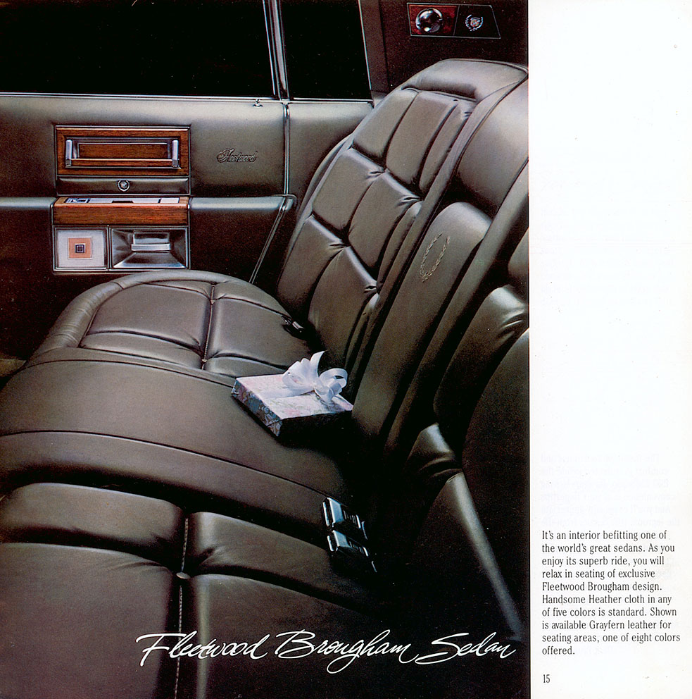 1983 Cadillac Brochure Page 2